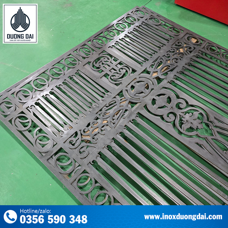 Gia công cắt Laser CNC hoa văn trang trí